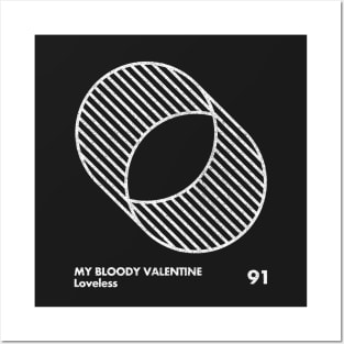 MBV / Loveless / Minimal Graphic Design Posters and Art